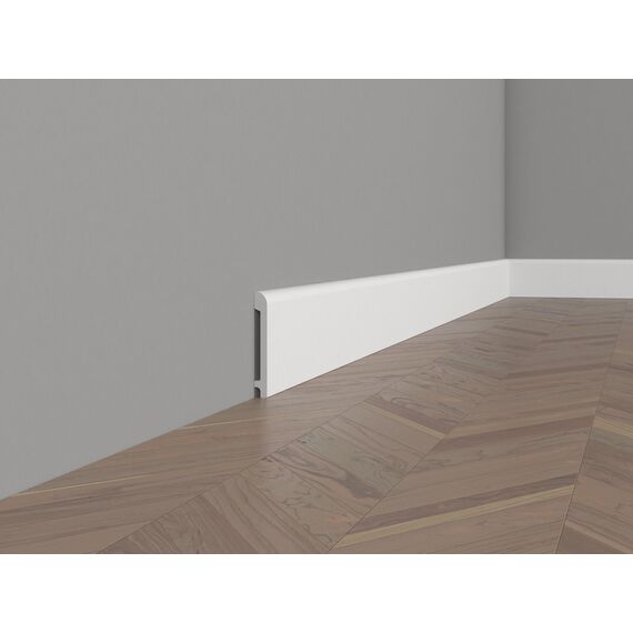 MD236P listwa przypodłogowa lakierowana 1,3 x 9,9 x 200 cm MARDOM DECOR ELITE PREMIUM