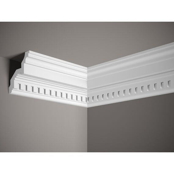 MDA046 listwa gzymsowa z ornamentem 11,4 x 11,2 cm x 240 cm MARDOM DECOR PRESTIGE