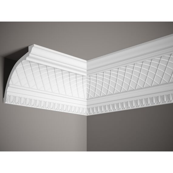 MDA401 listwa gzymsowa z ornamentem 14,1 x 16,9 x 240 cm MARDOM DECOR PRESTIGE