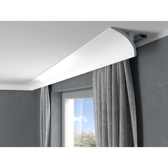 QL011 listwa oświetleniowa karniszowa 9,1 x 13 x 200 cm MARDOM DECOR ONE