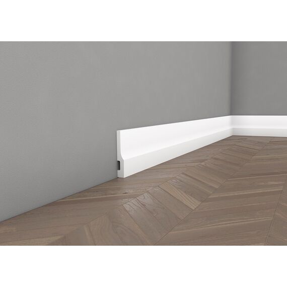 QS009P listwa przypodłogowa lakierowana 1,6 x 10 x 200 cm MARDOM DECOR ONE PREMIUM