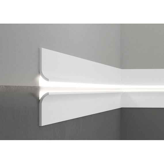 QS011 listwa przypodłogowa multifunkcyjna 4 x 13,5 x 200 cm MARDOM DECOR ELITE PREMIUM